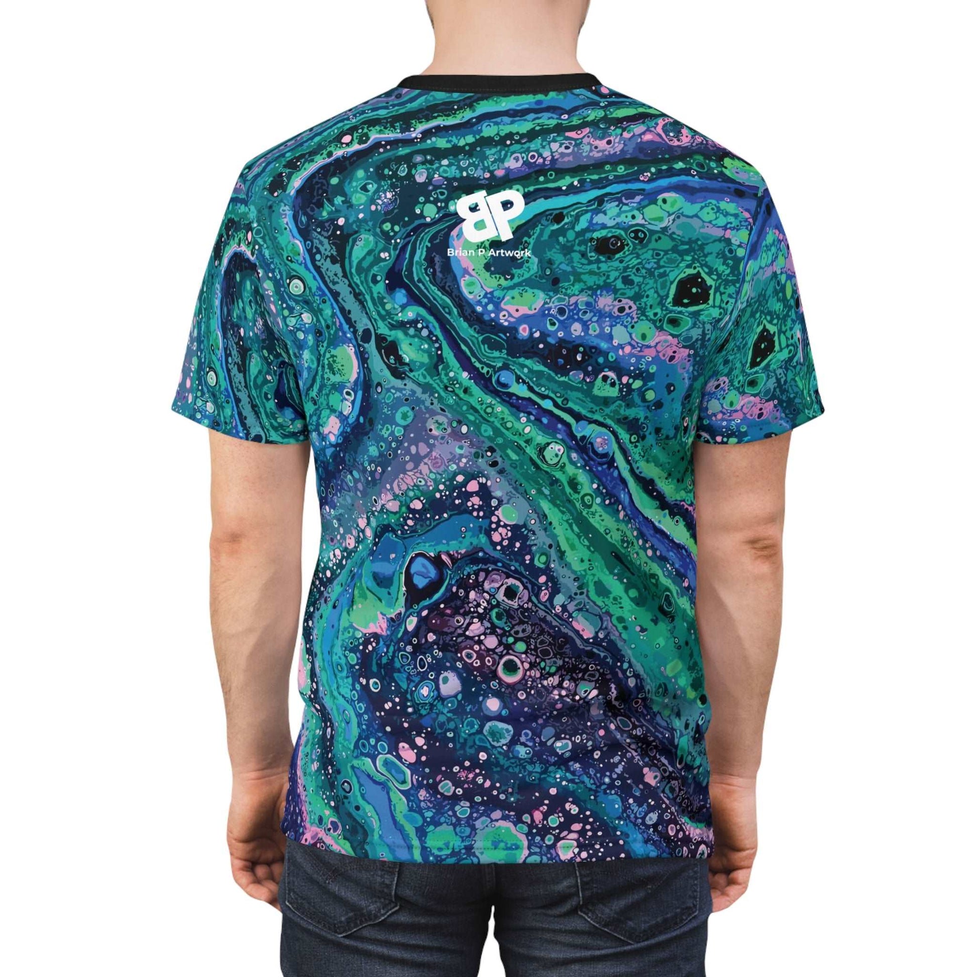 Chemical Confluence: All-Over Print Unisex Tee