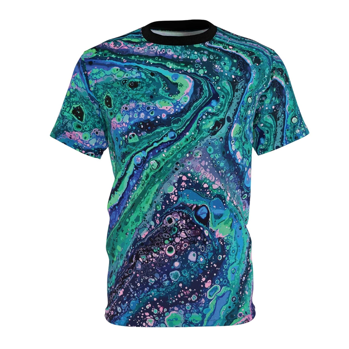 Chemical Confluence: All-Over Print Unisex Tee