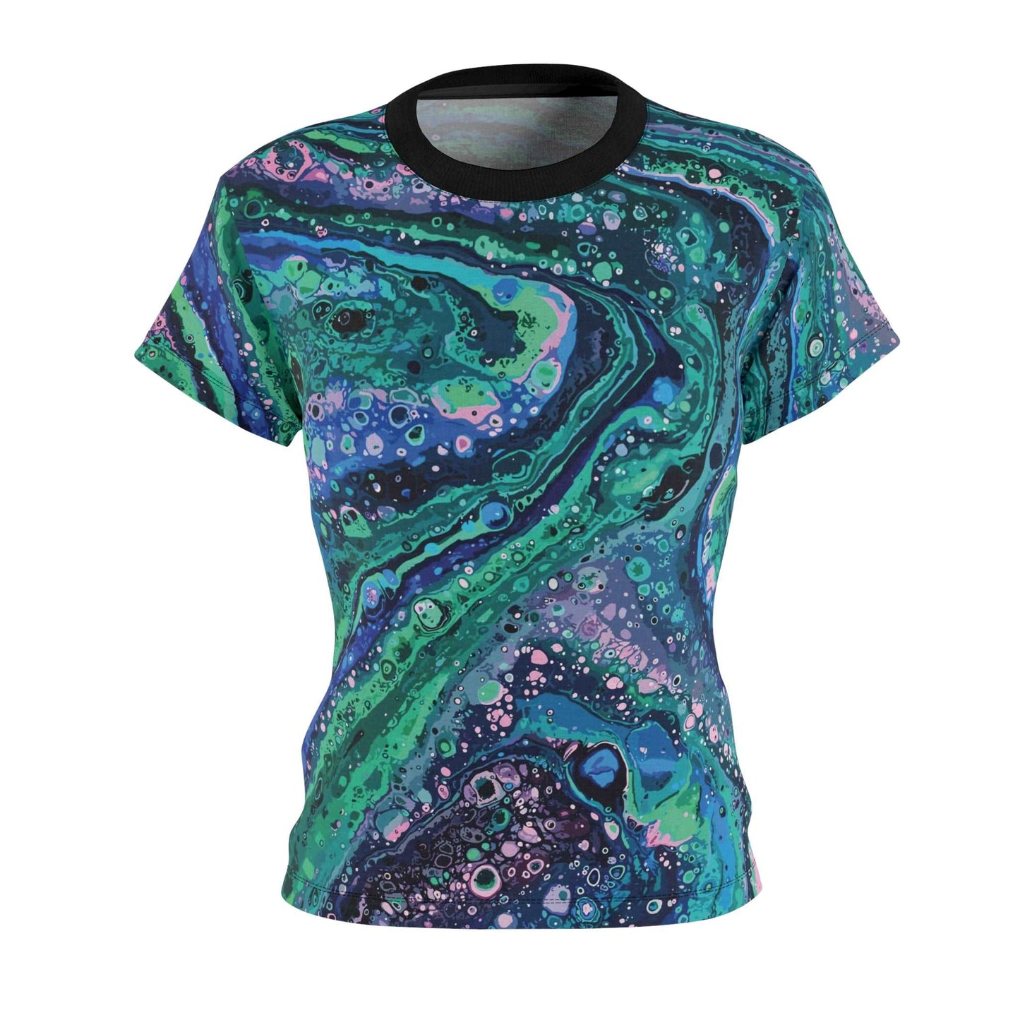 Chemical Confluence: Women's All-Over Print Cut & Sew Tee