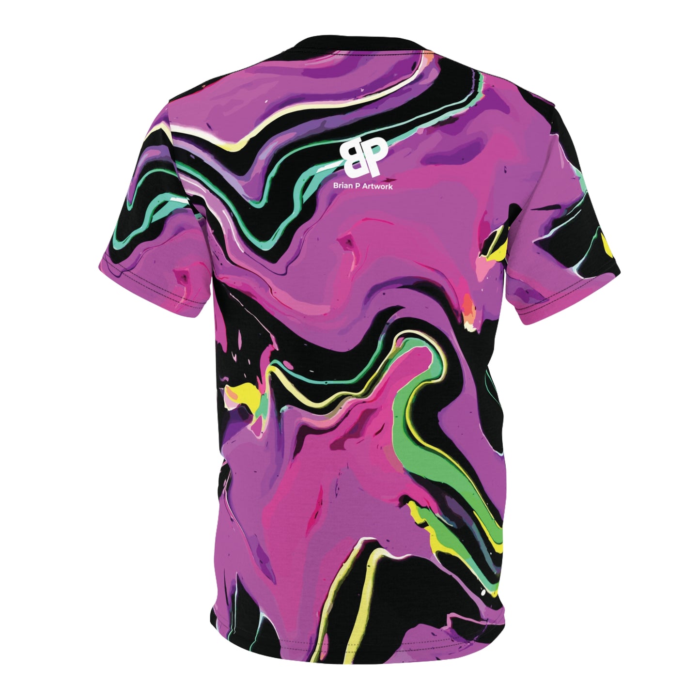 Paths of Pastel: All-Over Print Unisex Tee
