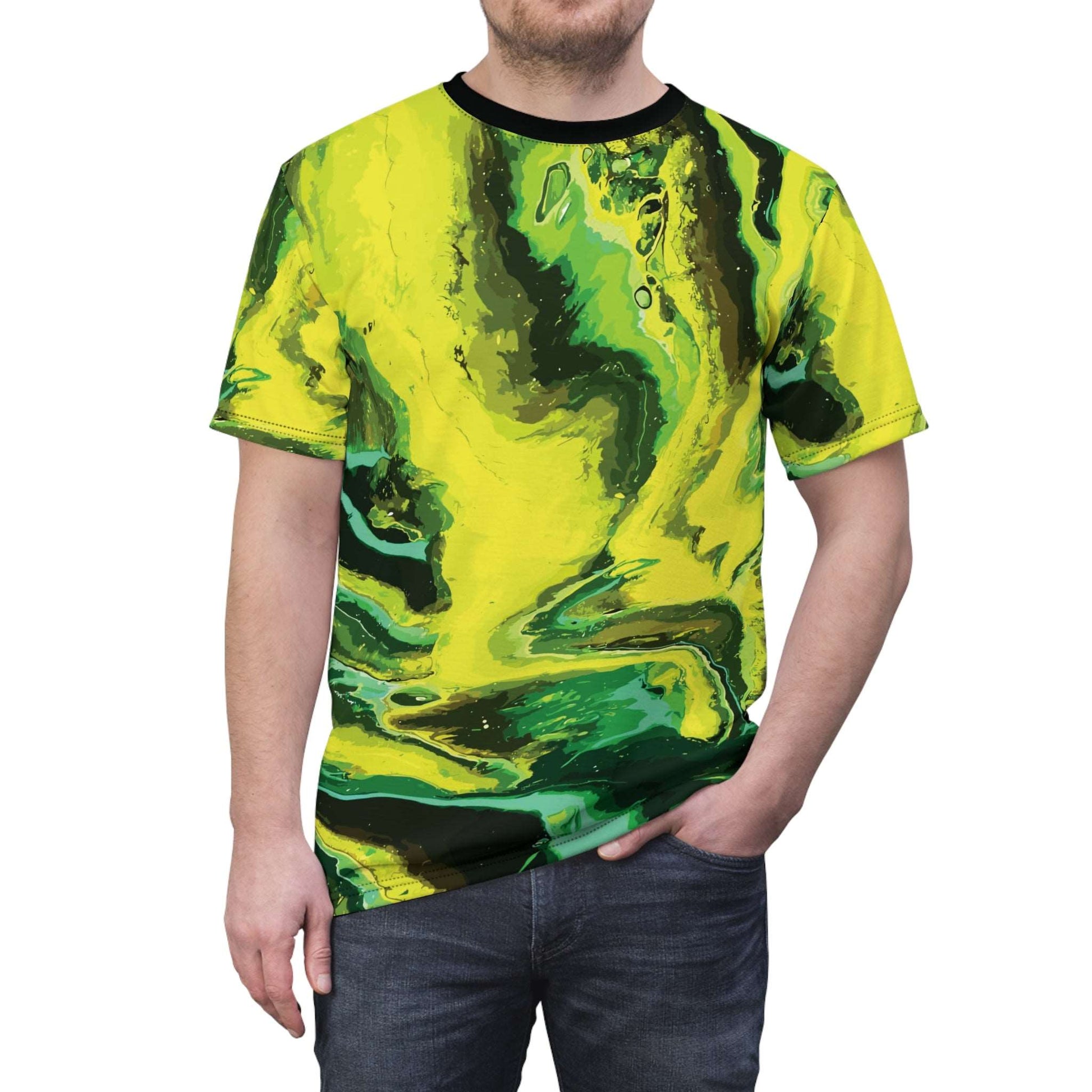 Emerald Irie: All-Over Print Unisex Tee