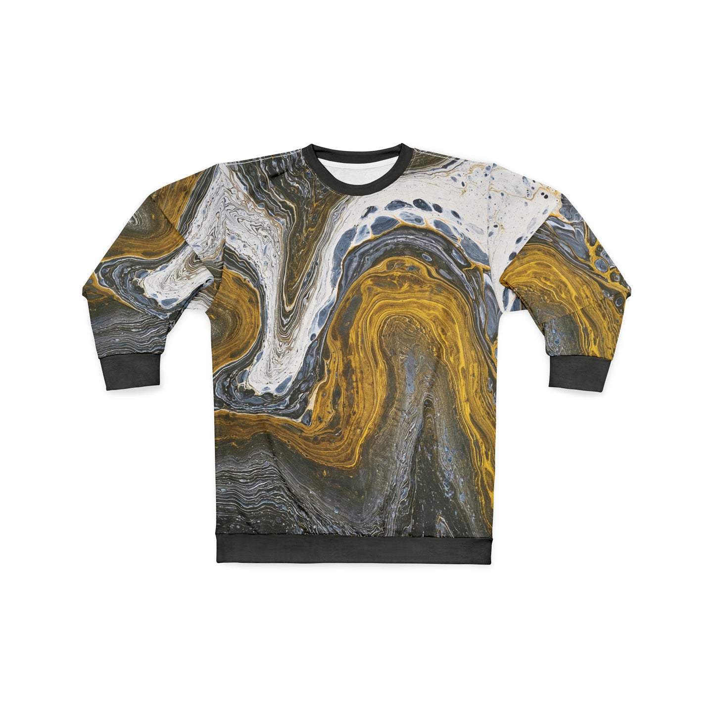Laced with Gold: All-Over Print Unisex Sweatshirt