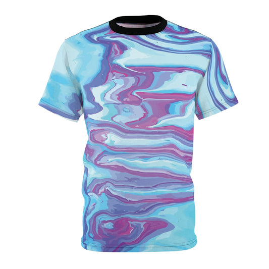 Streaks of Peace: All-Over Print Unisex Tee