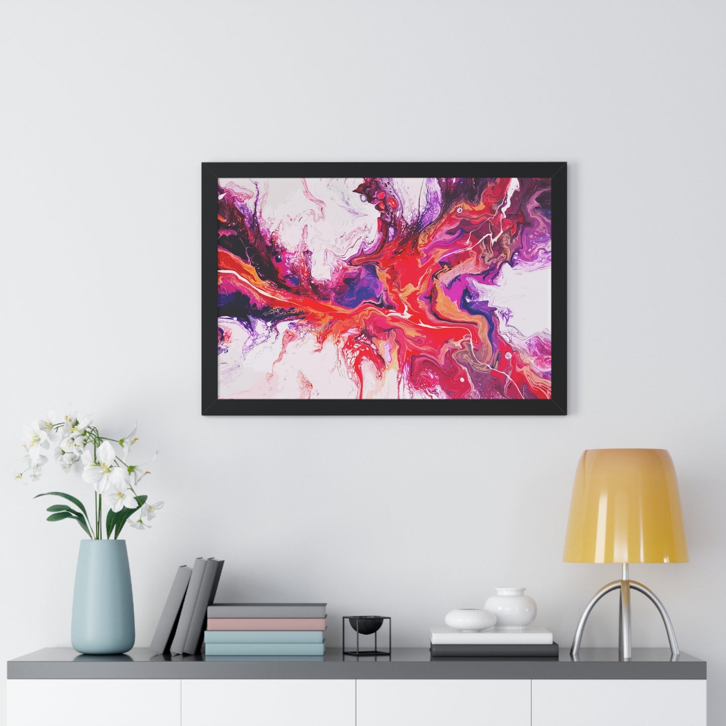 Phoenix Reborn Framed Art Print (Horizontal)